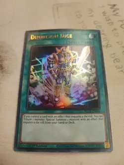 YuGiOh! Dimension Dice - BLCR-EN006 - Ultra Rare 1st Edition NM - Image 1