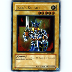 Yugioh Jack's Knight EEN-EN005 Unlimited Ultimate Rare Holo - NM-MINT 💎 - Image 1