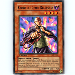 Yugioh Kycoo the Ghost Destroyer LON-062 1st Edition Super Rare Holo - MP 💎 - Image 1