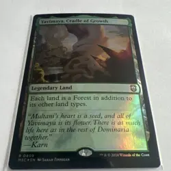 Yavimaya, Cradle of Growth (Ripple Foil) Commander: Modern Horizons 3 Foil - Image 1