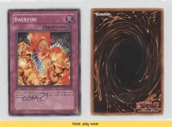 Backfire 1st Ed. YuGiOh Ancient Sanctuary #AST-046 2004 READ 3y7 - Image 3