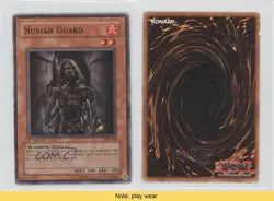 Nubian Guard 1st Ed. YuGiOh Ancient Sanctuary #AST-066 2004 READ 3y7 - Image 3
