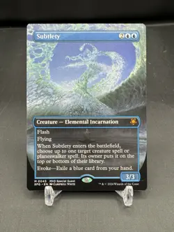 MTG Subtlety SPG 0045 M Regular NM Borderless MH3 - Image 1
