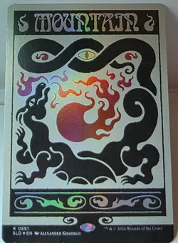 Mountain (#0891) (Rainbow Foil) - MTG - Secret Lair Drop Series (SLD) - Image 1