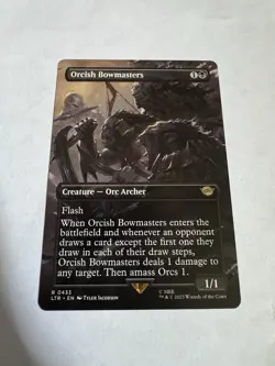 Orcish Bowmasters Borderless #433 - MTG LOTR - Near Mint - Magic LTR - Image 2