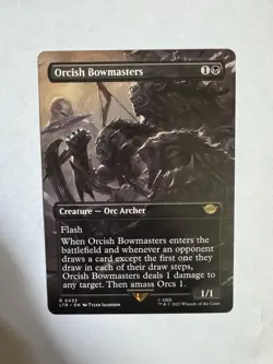 Orcish Bowmasters Borderless #433 - MTG LOTR - Near Mint - Magic LTR - Image 3