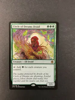 Circle of Dreams Druid - Adventures in the Forgotten Realms -Magic the Gathering - Image 1