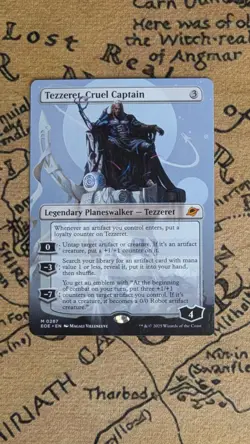 Tezzeret, Cruel Captain - Borderless Non-Foil - MTG Edge of Eternities - Image 1