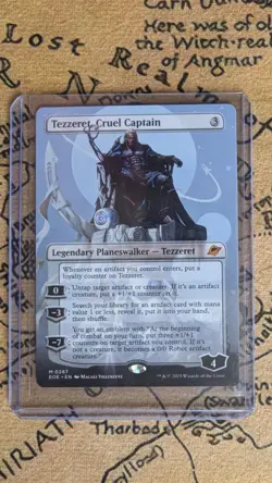 Tezzeret, Cruel Captain - Borderless Non-Foil - MTG Edge of Eternities - Image 3