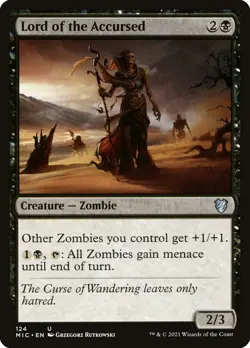 MTG Lord of the Accursed - Innistrad: Midnight Hunt Commander #124 - Image 1
