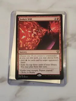 MTG Commander Legends Jeskas Will Foil ☆ NEAR MINT ☆ Great Shape - Image 1