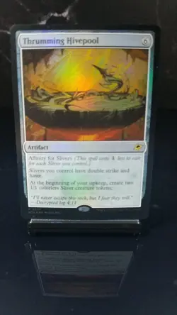 Thrumming Hivepool Foil x1 #247 - Edge of Eternities (EOE) - Image 1