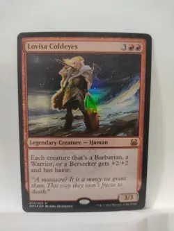 Lovisa Coldeyes - Duel Decks: Mind vs. Might (DDS) - Magic: The Gathering - NM - Image 1