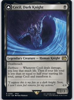 Cecil, Dark Knight (Final Fantasy) [FIN] (MTG) Magic the Gathering - Image 1