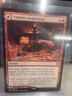 MTG Valakut Awakening Valakut Stoneforge Zendikar Rising 174/280 Regular Rare - Image 1