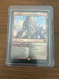 MTG Final Fantasy - Lindblum, Industrial Regency *FOIL* - NM - Image 1