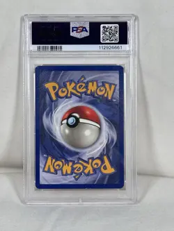 1999 Pokemon Fossil Hitmonlee Holo Card 7/62 PSA 6 Ex-MT - Image 2