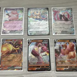 Pokemon TCG Bundle Of 15 Ex And V Cards, English Japanese Korean - Image 3