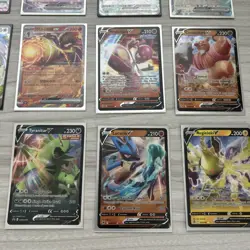 Pokemon TCG Bundle Of 15 Ex And V Cards, English Japanese Korean - Image 5