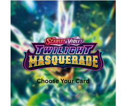 Pokemon SV Twilight Masquerade Reverse Holos/Holos Choose Your Card Near Mint - Image 1