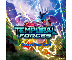 Pokemon SV Temporal Forces Reverse Holos/Holos Choose Your Card Near Mint - Image 1