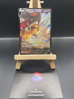 Pokemon Flunkifer V CHR | Deutsch TG17/TG30 Silberne Sturmwinde | Near Mint - Image 1