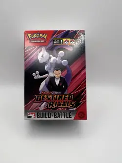 Pokemon Destined Rivals Build And Battle Kit Sealed New - Image 1