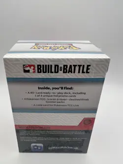Pokemon Destined Rivals Build And Battle Kit Sealed New - Image 3