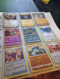 Pokemon Card Lot With Binder Many Foils - Image 2
