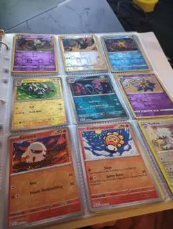 Pokemon Card Lot With Binder Many Foils - Image 3