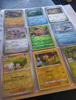 Pokemon Card Lot With Binder Many Foils - Image 4