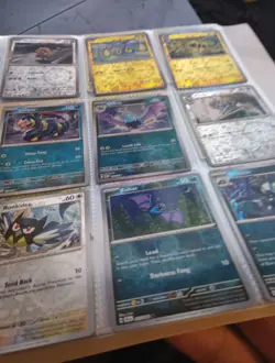 Pokemon Card Lot With Binder Many Foils - Image 5