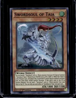 Yugioh! Swordsoul of Taia - BODE-EN004 - Ultra Rare - 1st Edition Near Mint, Eng - Image 1