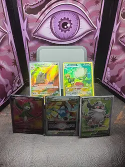 Pokemon Full Art Holo Lot Of 5 Cards - Image 1