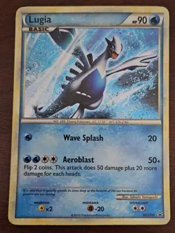 Pokemon TCG Lugia HGSS02 Holo Promo HeartGold Soulsiver - Image 1