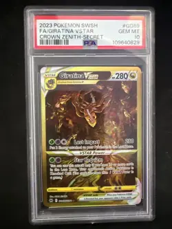 2023 FA / Giratina VSTAR Crown Zenith Secret Pokemon SWSH #GG69 PSA 10 🔥 - Image 1
