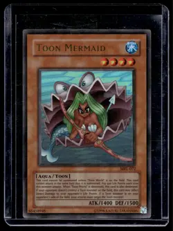 1996 Yu-Gi-Oh! Foil Toon Mermaid #MRL-072 - Image 1