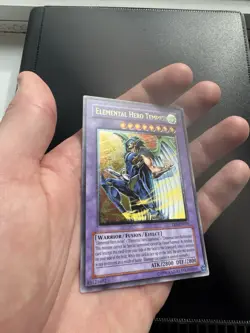 Yu-Gi-Oh! Elemental Hero Tempest EEN-EN034 Ultimate Rare Euro - Image 3