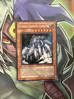 POTD-EN029 Cosmic Horror Gangi'el Rare Unlimited Edition NM Yugioh Card - Image 1