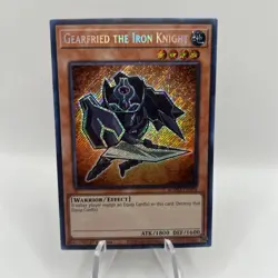 Yu-Gi-Oh! Gearfried The Iron Knight - BLMM-EN004 - Secret Rare - NEAR MINT! - Image 1