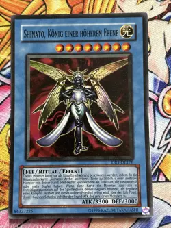 Yu-Gi-Oh German Shinato King Of A Higher Plane DR1-DE178 Super Rare LP/MP - Image 1