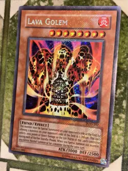 YuGiOh LAVA GOLEM Secret Rare PGD-107 - Image 1