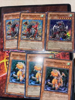 Yu-Gi-Oh Armed Dragon LV7/LV5/LV3 Set - Image 1