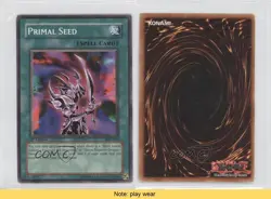 Primal Seed 1st Ed. YuGiOh Invasion of Chaos #IOC-042 2004 READ 3y7 - Image 3