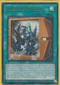 Yugioh Union Activation Ultra Rare MZTM - Image 1