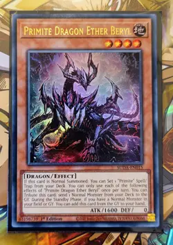 Primite Dragon Ether Beryl (Ultra Rare) - SUDA-EN015 - Yu-Gi-Oh TCG - Image 1