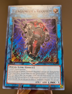 Yugioh Fiendsmith's Requiem INFO-EN046 The Infinite Forbidden 1st Edition LP - Image 2