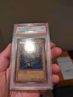 Yu-Gi-Oh! - Dark Magician - 2002 - LOB-005 - Ultra Rare - 1st Edition - PSA 9 - Image 3