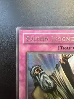 Solemn Judgment - MRD-127 - Near Mint NM - Ultra Rare - 1st Edition - Image 2