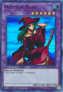 Mystical Sand - GFP2-EN119 - Ultra Rare - 1st Edition - Lightly Played - Image 1